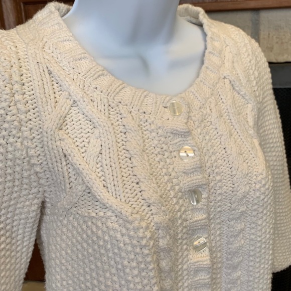 loft cable cardigan